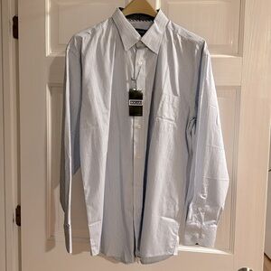 Bogari men’s size Large collared dress shirt. New with tags.